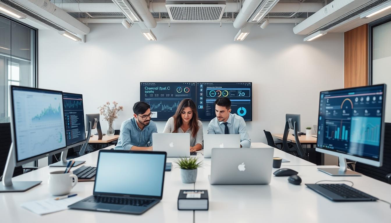 Business data analysis and visualization systems