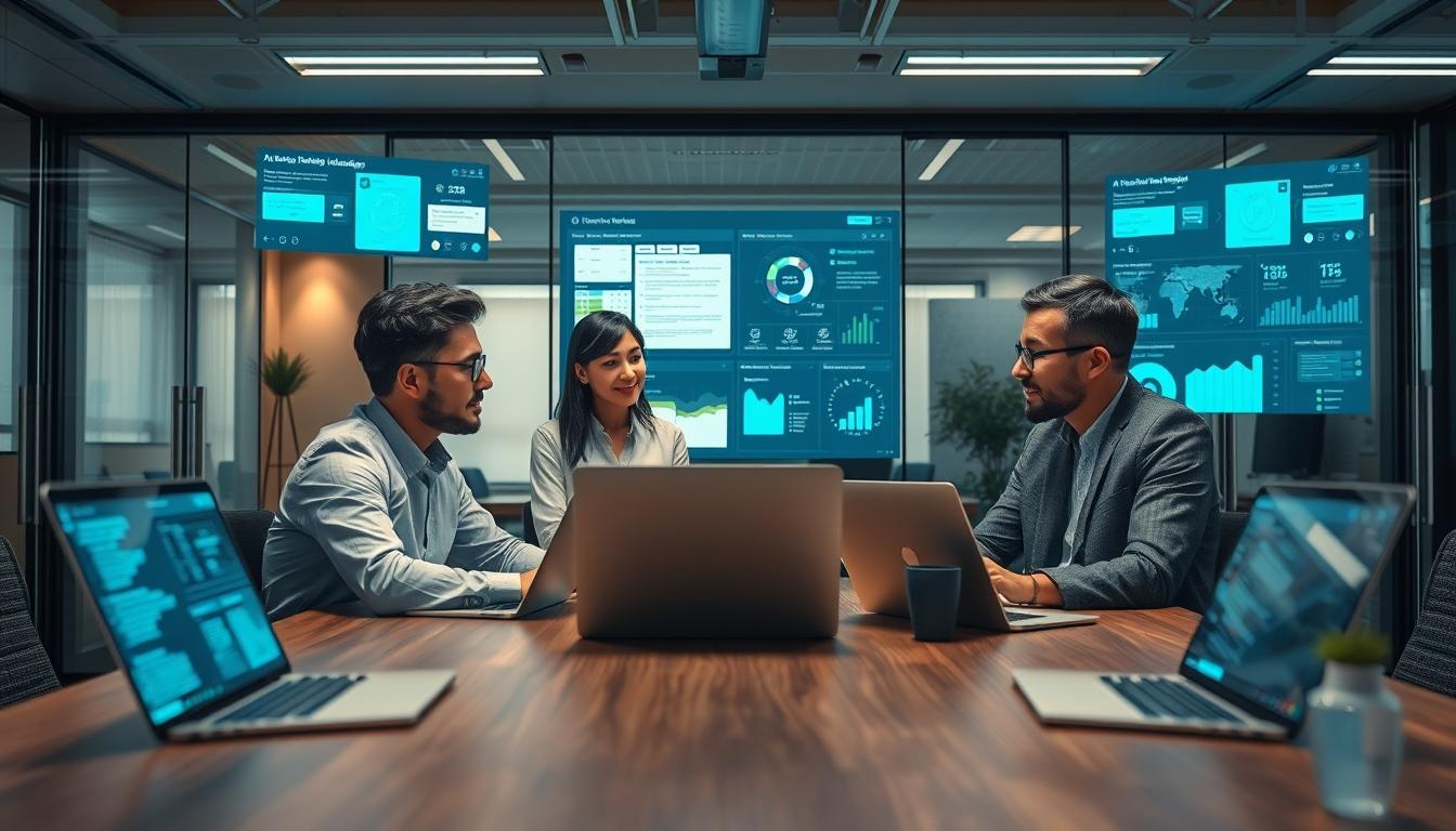 AI software platform and intelligent automation tools